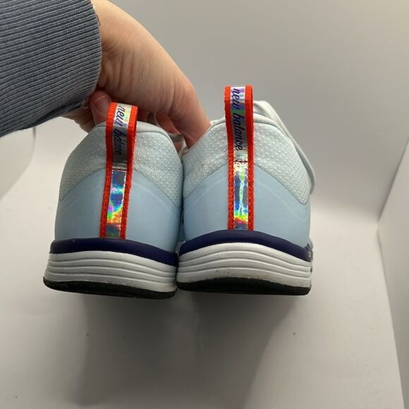 New Balance Women's 577 V5 Cross Trainer, Black/Vibrant Spring Glo - Picture 7 of 9